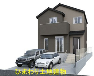 【外観パース】 | 伊勢原市石田 4号棟 第1期 | イメージパースです。実際とは異なる場合があります。