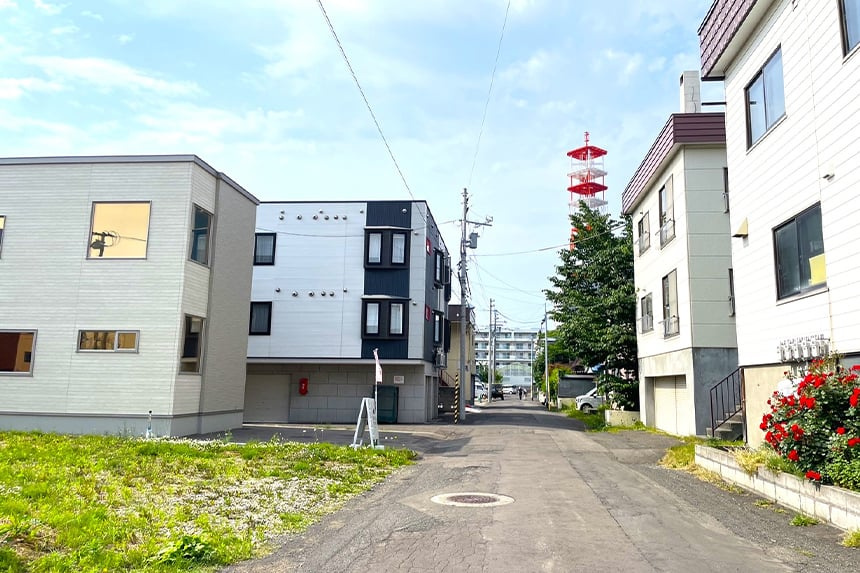 【建築条件付き】北31条西8丁目の周辺