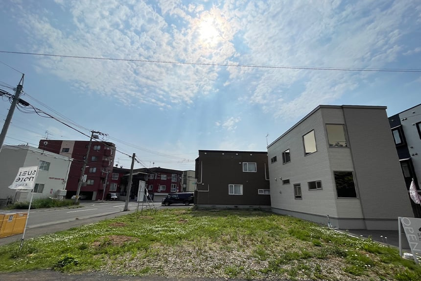 【建築条件付き】北31条西8丁目の周辺