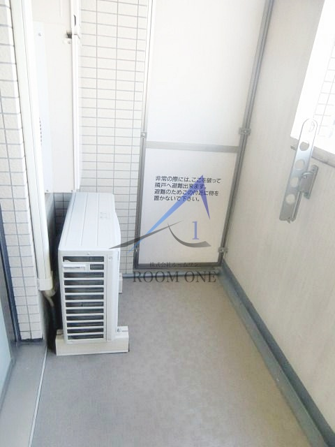 カスタリア東日本橋Ⅲのバルコニー|バルコニーです。