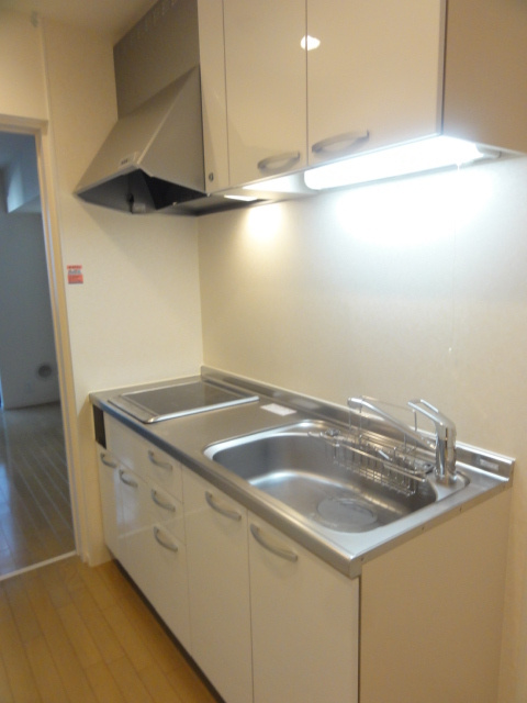 メルヴェイユ　Ｋのキッチン|シンクが広いシステムキッチン