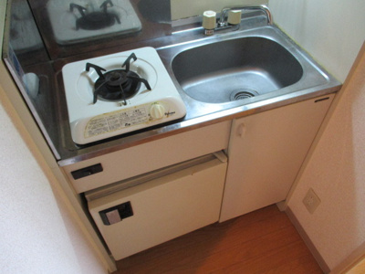 【キッチン】 | セブンハイツ | ガスキッチンで料理も作りやすいですね