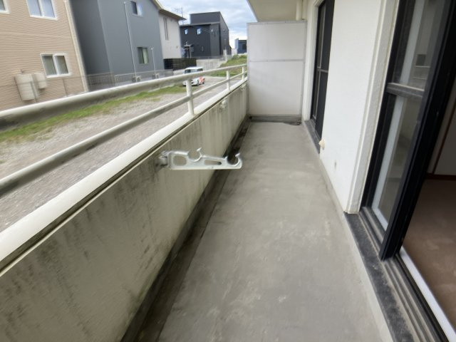 大豊ヒルズのバルコニー