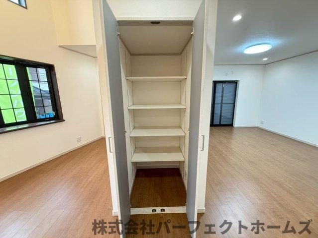 茄子作1丁目戸建の収納|収納のためのスペースです