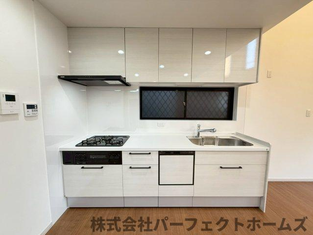 茄子作1丁目戸建のキッチン|きれいなキッチンです
