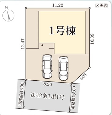 【区画図】 | リーブルガーデン西脇市西脇１５期 | 区画図