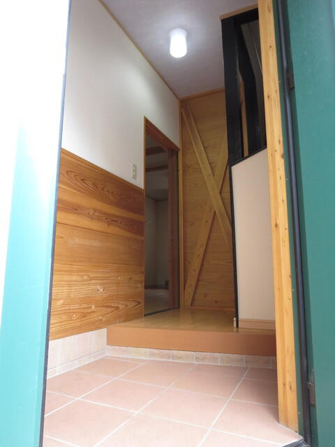 松戸山下貸家Ｂの玄関