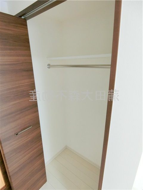 グランヴァン多摩川の収納|収納　1メートル程の使いやすいクローゼット