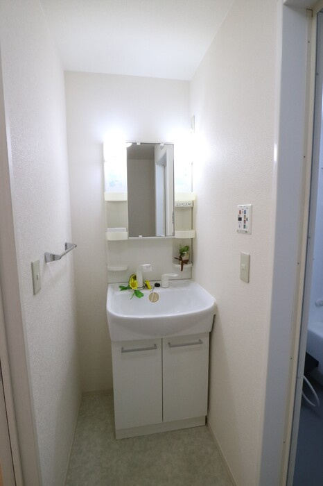 パインハイツ　A棟の洗面所