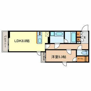 グランガーデンⅢの間取り