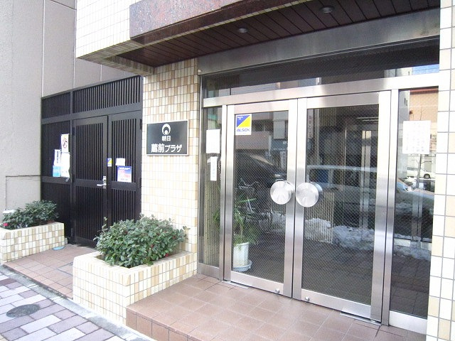 朝日蔵前プラザのエントランス