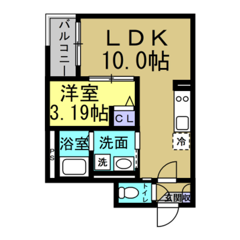 Jack shinkaiⅣの間取り