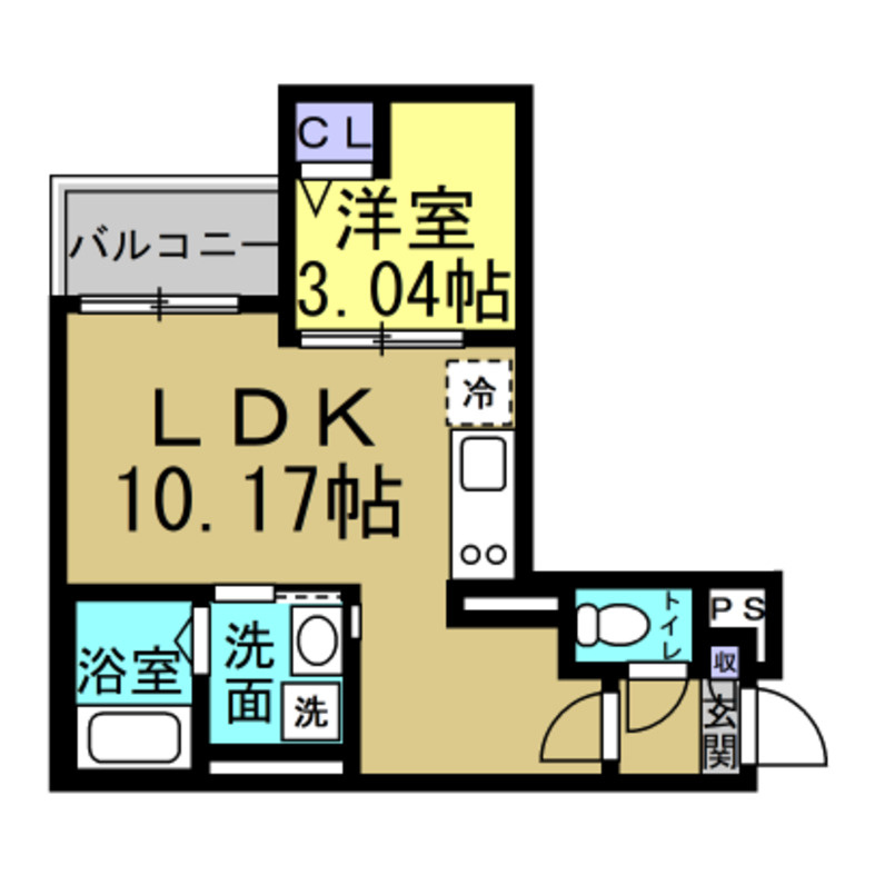 Jack shinkaiⅣの間取り