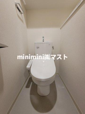 プレサンス四天王寺前夕陽ヶ丘　凛宮のトイレ