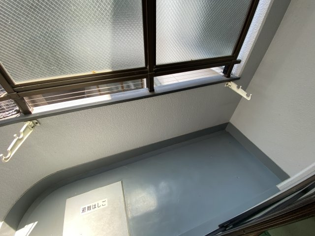 シャルマンコーポのバルコニー