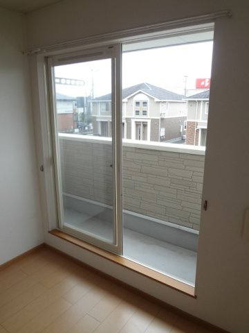 サンガーデンＣのバルコニー