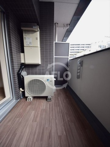 プレサンス谷町七丁目のバルコニー|プレサンス谷町七丁目　バルコニー