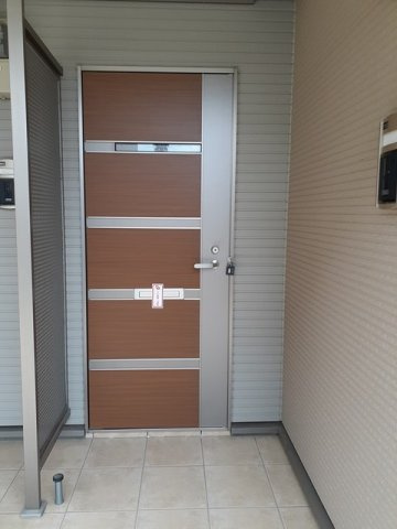 アルモニー　玉名のエントランス