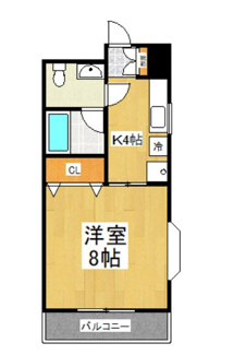 【間取り】 | ヴィラ・フィオーレ | 間取りです。