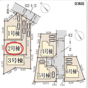 【区画図】 | リーブルガーデン神戸市北区道場町第２期 | 区画図