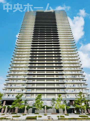 シティタワー金町タワー棟の外観|免震構造タワーマンション。ペットの飼育可能マンションです。