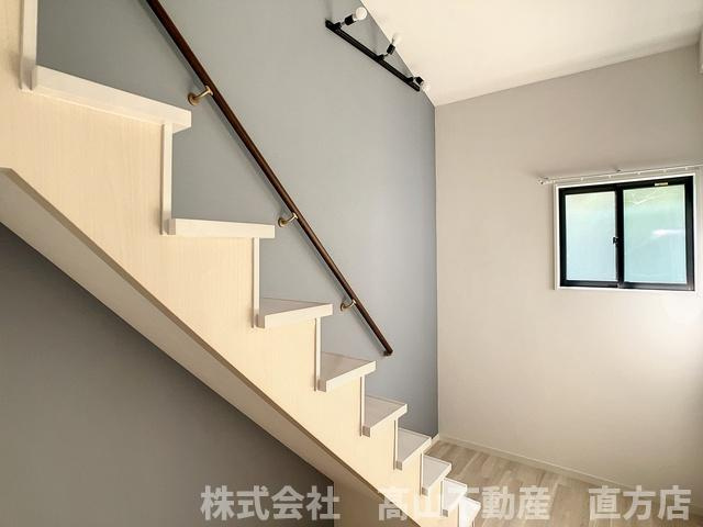 直方市大字下新入のアパートの内装