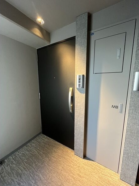 福岡市中央区清川１丁目の賃貸マンションの玄関