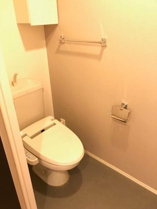 メゾンブランシュのトイレ|イメージ203号室の写真（反転あり）