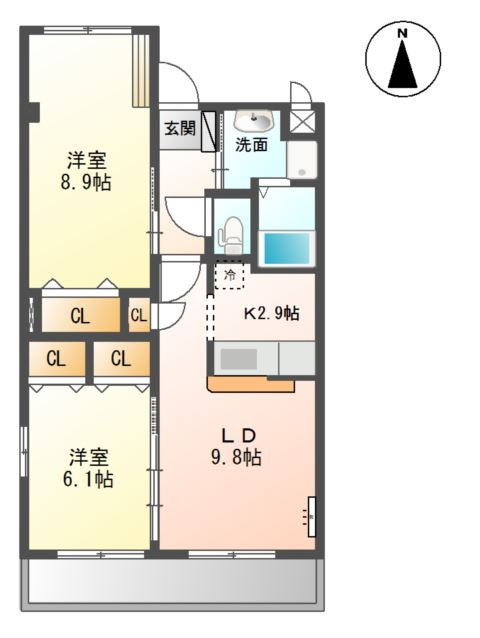 凛の間取り