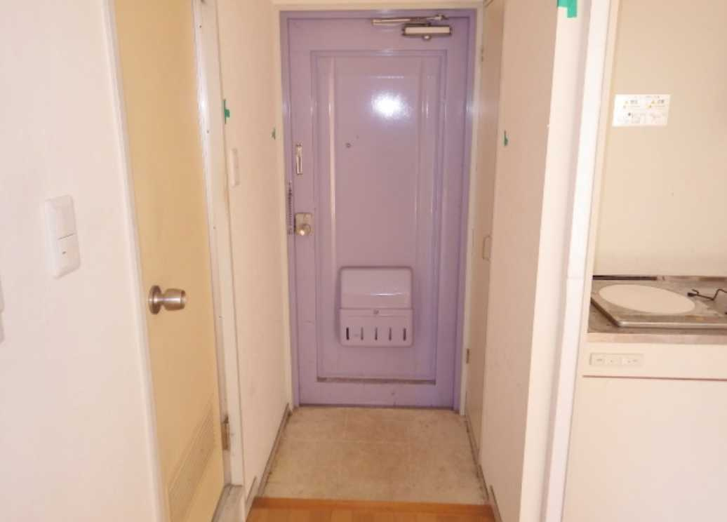 ビーネサイネリア　駅近　宅配BOX　最上階の玄関