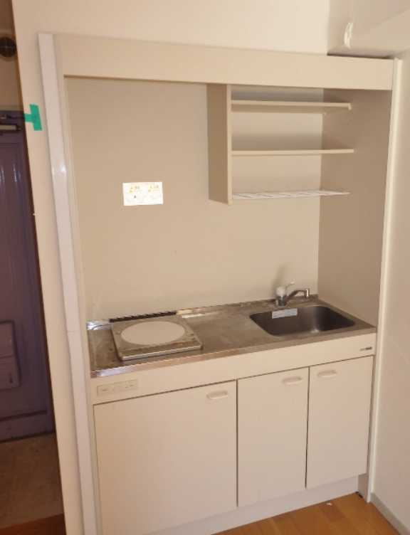 ビーネサイネリア　駅近　宅配BOX　最上階のキッチン
