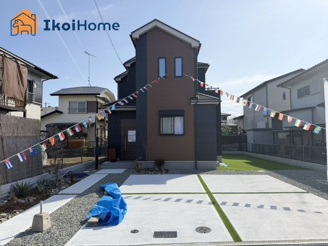 三木市志染町西自由が丘2丁目　新築戸建の外観|【ホームページに現地動画掲載中】●年中無休：当日予約可●神鉄「志染」駅まで徒歩13分！全室南向き！