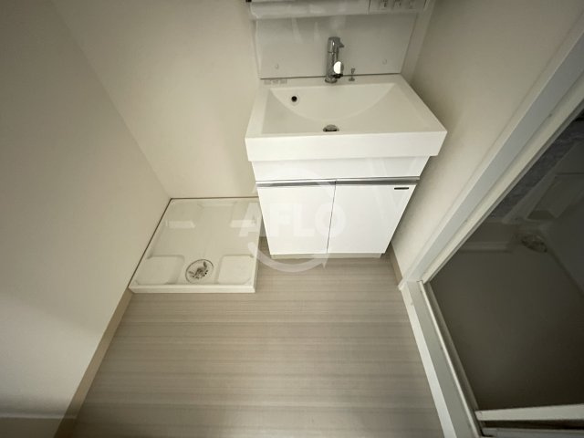 サムティ江戸堀ASUNTの洗面所|サムティ江戸堀ASUNT（サムティ江戸堀アサント）　洗面脱衣所