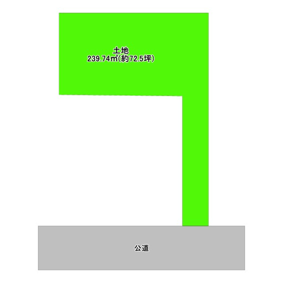 【土地図】 | ◆◇横浜市港北区日吉本町1丁目　建築条件無し売地◇◆
