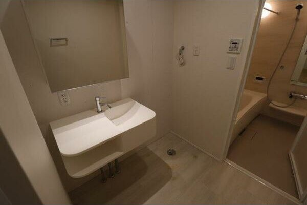 ルミナスパレス名駅の洗面所