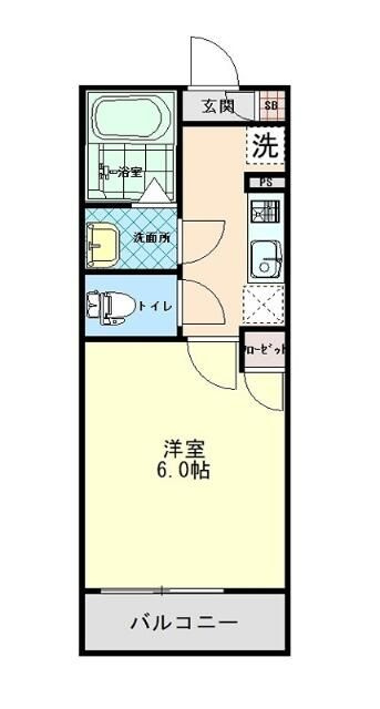 インディゴノワール川越の間取り