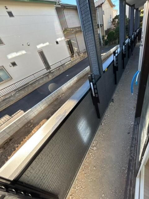 インディゴノワール川越のバルコニー