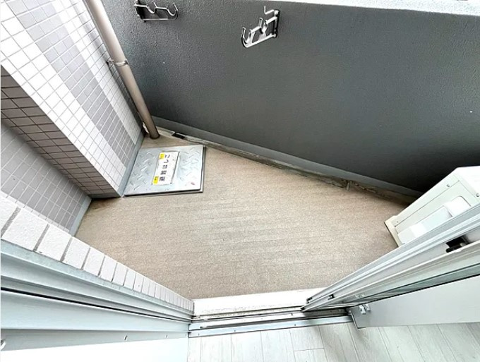 ハーモニーレジデンス東京イーストゲートのバルコニー