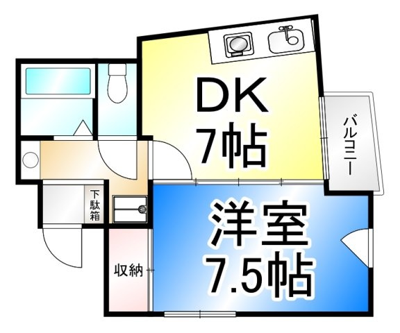 ロンドン東口ビルの間取り