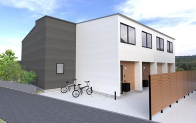 【外観パース】 | MOK-TERRACE Dimora 練馬B