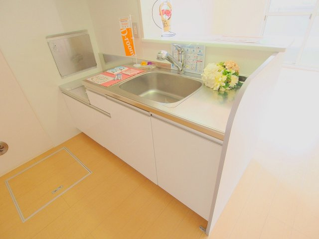 ハーミテージ　B棟のキッチン