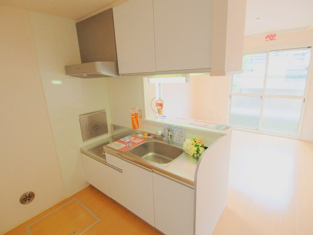 ハーミテージ　B棟のキッチン