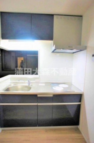 ビオス中央のキッチン|IH2口システムキッチン