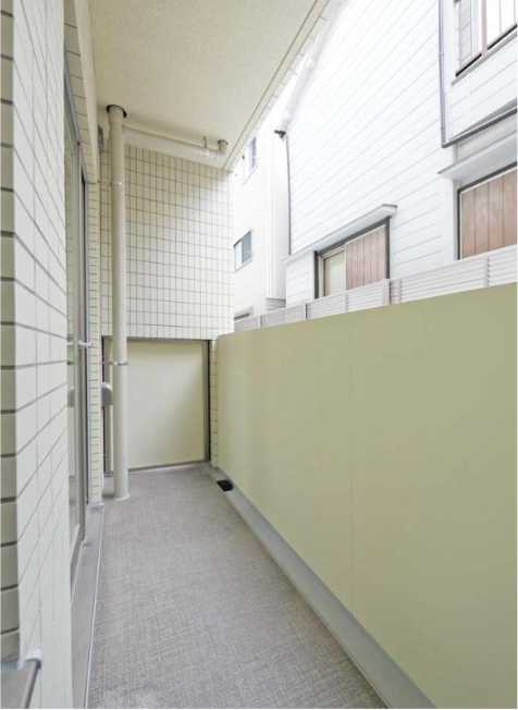 仮称）PREMIUMCUBE世田谷　新築　ペット相談　駅近　敷金礼金0のバルコニー