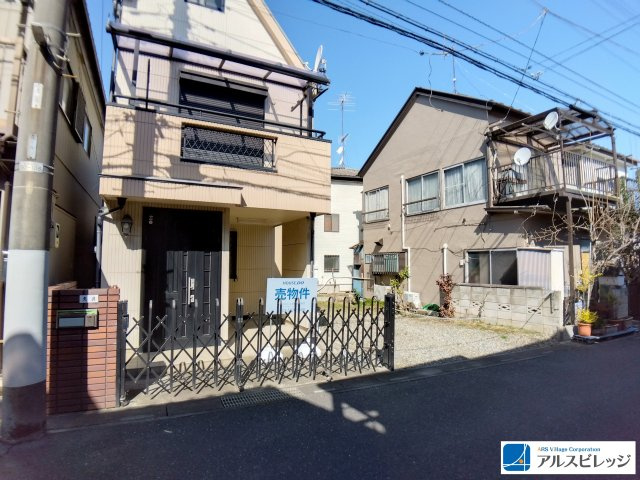 売地／富士見市大字水子の前面道路含む現地写真