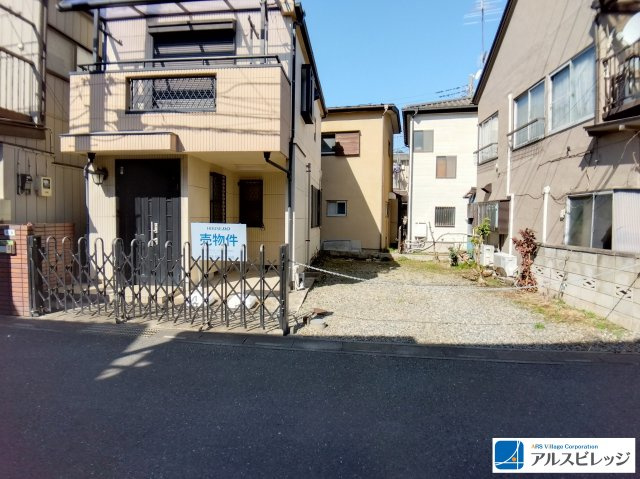 売地／富士見市大字水子の前面道路含む現地写真