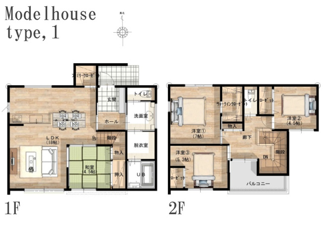 【間取り】 | トレステージ植木五霊中学校前