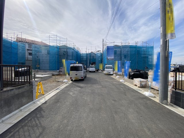 清瀬市旭が丘2期　全7棟の前面道路含む現地写真