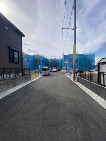 清瀬市旭が丘2期　全7棟の前面道路含む現地写真