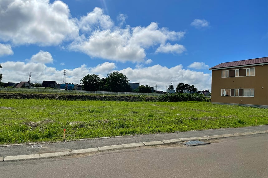 【建築条件付き】石狩郡当別町幸町　全10区画の外観